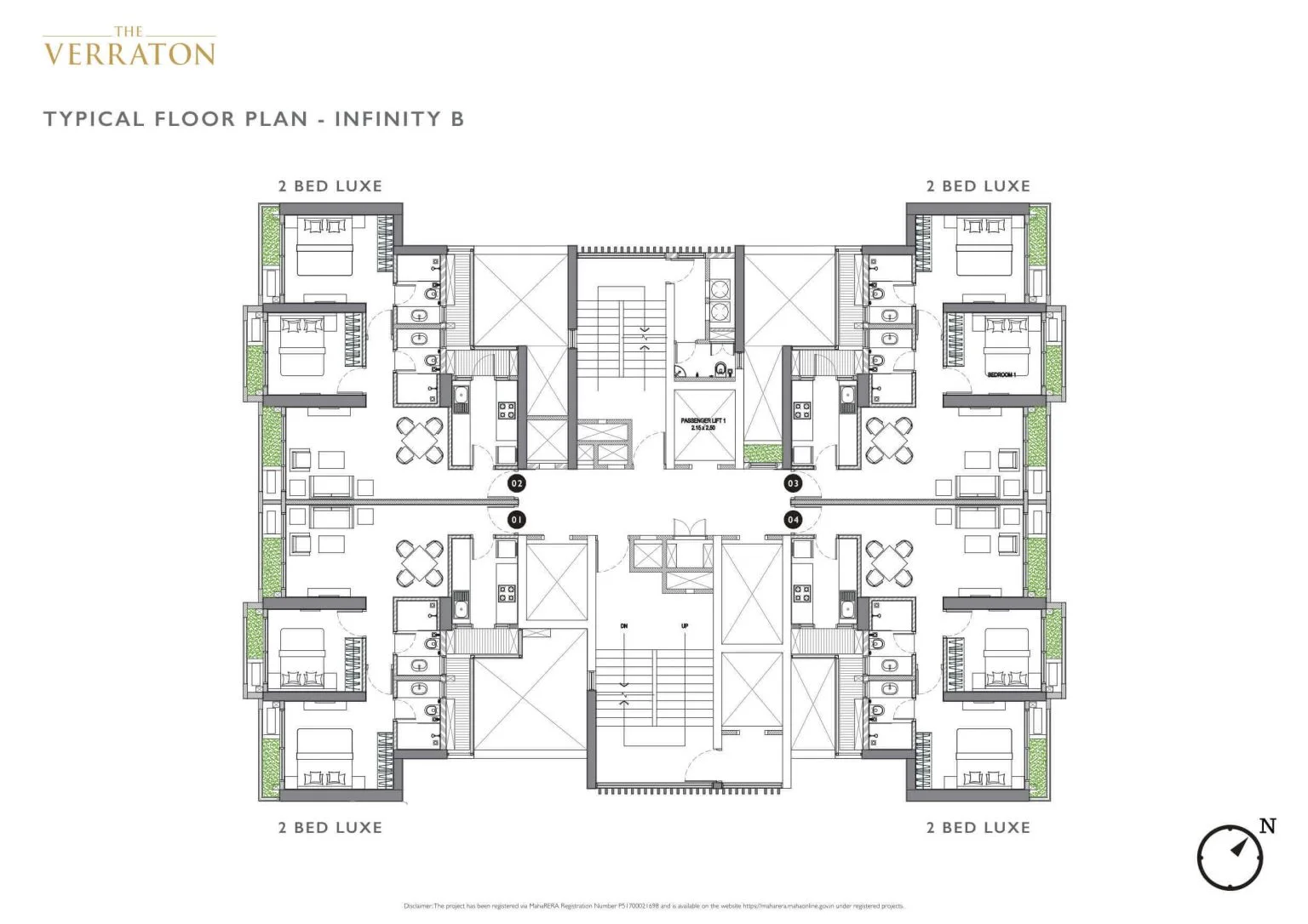 Tower B Floor plan